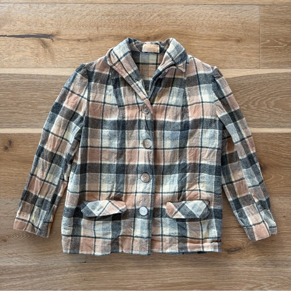 Vintage Pendleton 1970s Women’s Wool Flannel Size XS